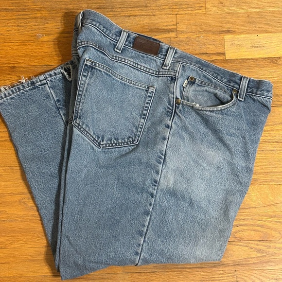 L.L. Bean Other - LL Bean Double L Classic Fit Flannel Lined Mens Denim Jeans Size 40 X 29